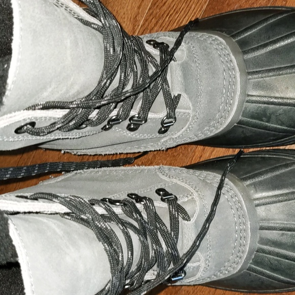 LLBean Men's Size 11 Medium Lace Up Liner Slip Resistant Snow Boots - Picture 9 of 10